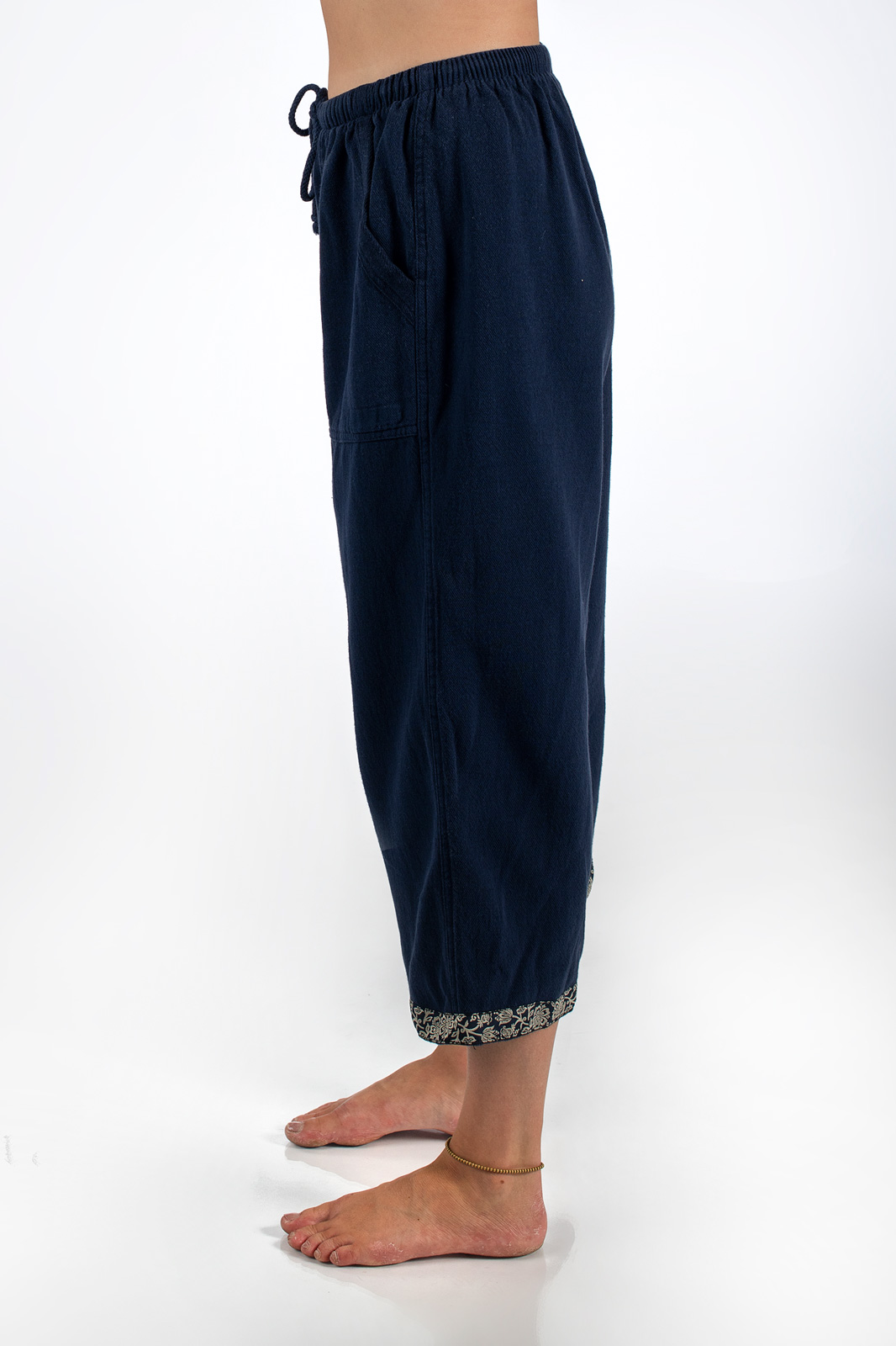 women's cotton capris
